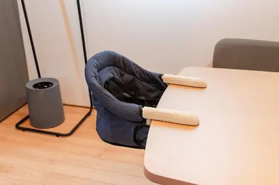 a chair sitting on the floor next to a table at Asakusa, Ueno, Akihabara MAX 6 guests Entire building rental Ideal base for Tokyo sightseeing Manga, games, large-screen TV in Tokyo