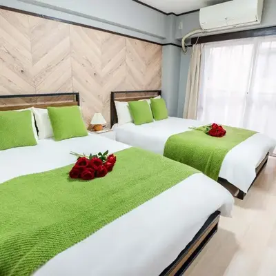 203Room 1 Stop from Ikebukuro Entire 35m on 2st Floor 2 Bedrooms for up to 6 Guests 3Minute Walk to Don Quijote
