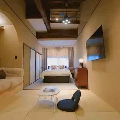'OOGI House' Spacious Restored Traditional Machiya 53m2 with Tatami
