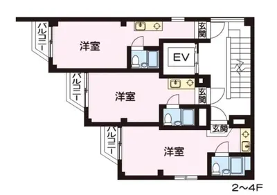 a floor plan of a house at akabane station walk for 13 min, 5 LDK, in Tokyo