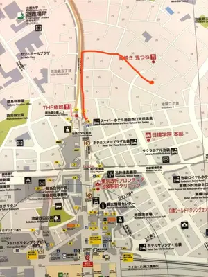 a map of the city of osakafecturefecture at \u30af\u30aa\u30ea\u30c6\u30a3\u30cf\u30a4\u30c4301 in Tokyo