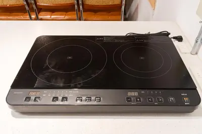 a tablet computer sitting on top of a table at Shibuya Beatles house 10min walk from Shibuya Station in Tokyo