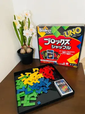 a box of lego and a box of jigsaw puzzle at Maison du Skytree Tokyo in Tokyo