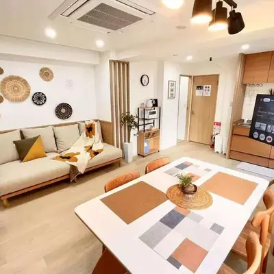 Designer 2BR with Japanese & Western Style Near Shinjuku Subway 5-Min up to 6 people