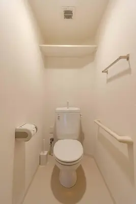a bathroom with a white toilet in a room at House Hotel Shin Ekoda401 DE41 in Tokyo