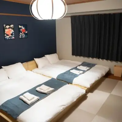 森下キーコーポホテル最大8名宿泊可能
