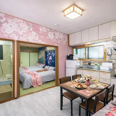 1200IN&OUT 5people 35m2 2Queenbed! 1sofabed! Exclusive house Shinjuku 18 minutes Shibuya 22 minutesIkebukuro 11 minutes