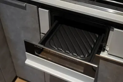 an open oven with a grill inside of it at F&F OMOTESANDO Designer 6LDK near Harajuku&Shibuya in Tokyo
