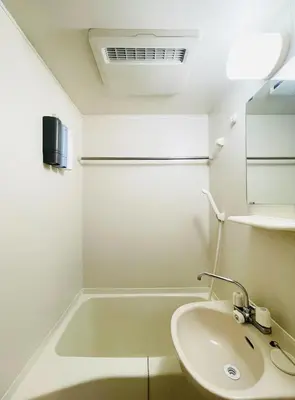 a bathroom with a sink and a bath tub at Alo BnB 15 - Near TABATA, IKEBUKURO, SHINJUKU, UENO in Tokyo