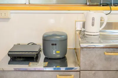 a appliance sitting on a counter in a kitchen at #34-Zen Home- \u6771\u745e\u6c5f in Tokyo