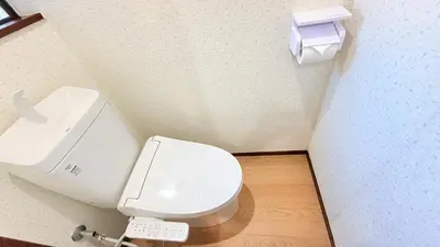 a bathroom with a white toilet and a sink at Higashi-Jujo-house \u7950\u6cfd KI0478 in Tokyo