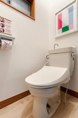 a bathroom with a white toilet in a room at Nnb\u938c\u50094\u4e01\u76ee in Tokyo