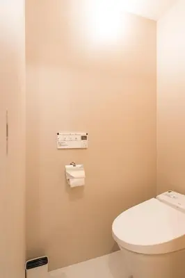 a bathroom with a toilet and a sink at GrapeHouse Koenji in Tokyo