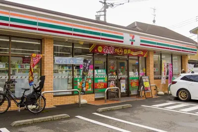 a store with a bike parked in front of it at iruka hotel 15 minutes to Shinjuku and Shibuya in Tokyo