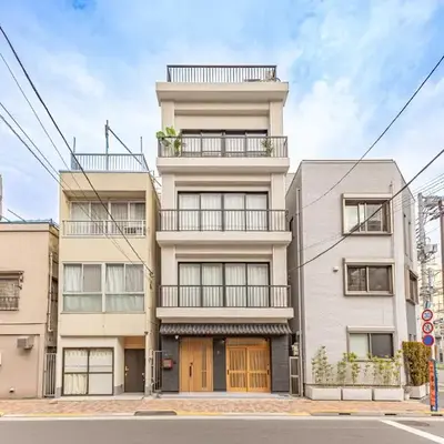 KOKORO INN TOKYO 5-minute walk to Senso-ji Temple Four-story private house with two bathrooms luxury stay