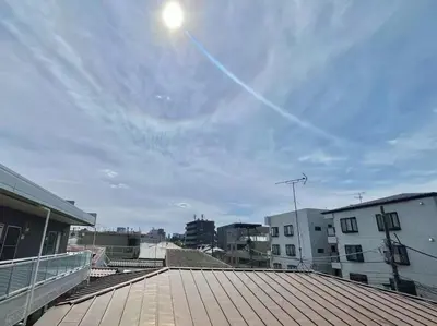 a view from the roof of a building at Spacious 3-Bedroom Villar and parking - Central Tokyo nearby to Shinjuku, Shibuya, Ginza in Tokyo