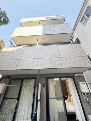 a house with a solar roof on top of it at SIMMONS Brand beds,3 mins walk to station,,Ueno area,Direct to Akihabara 8 mins,Ginza 24 mins in Tokyo