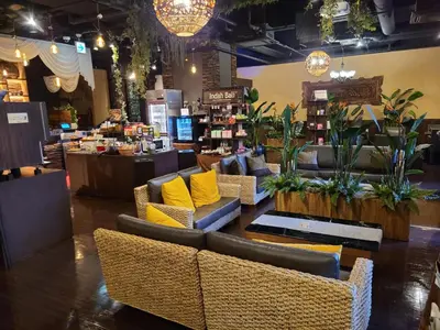 a store with couches and chairs in a room at Hotel Balian Resort Kinshicho in Tokyo