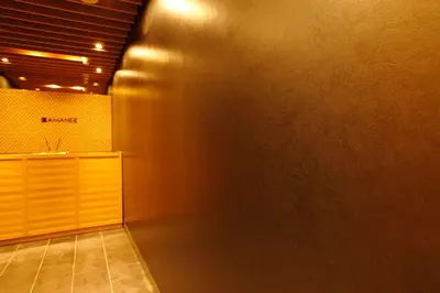 a blurry picture of a room with a wall at HOTEL AMANEK Ginza East in Tokyo
