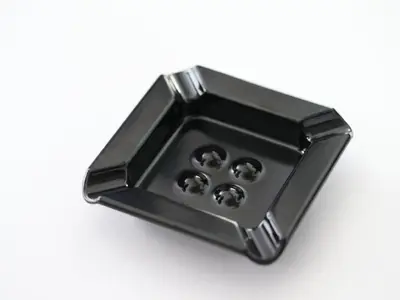 a black metal box with four balls in it at APA Hotel Akihabaraeki-Denkigaiguchi in Tokyo