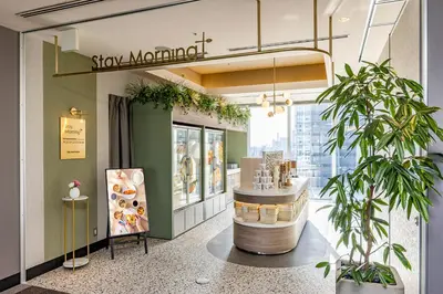a shop with a sign that reads shop miami at Tokyu Stay Aoyama Premier in Tokyo