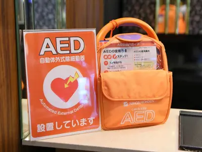a bag of acid sitting on a table next to a purse at APA Hotel Iidabashi Ekiminami in Tokyo