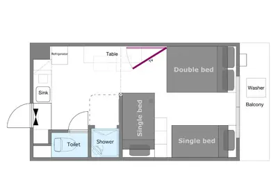 Gallery image of Shinjuku／3 min walk from station★incl mwifi in Tokyo