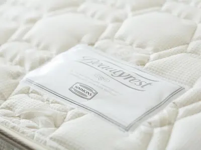 a mattress sitting on top of a bed at Tosei Hotel Cocone Kanda in Tokyo