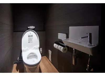 a bathroom with a toilet and a sink at Sunshine City Prince Hotel Ikebukuro Tokyo in Tokyo