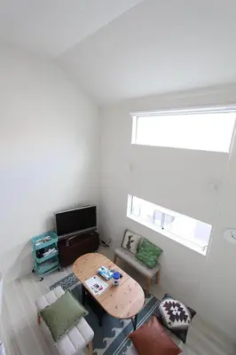 a small living room with a table and chairs at Shibuya Stay Tokyo A202 in Tokyo