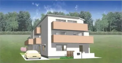 a rendering of a house with a car at 2-10-15 Imagawa - Apartment / Vacation STAY 7907 in Tokyo