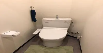 a bathroom with a white toilet in a room at 3-25-2 Higashiogu - Apartment / Vacation STAY 8340 in Tokyo