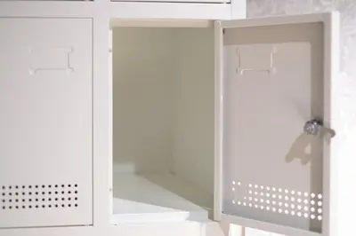 an open door in a room with white walls at bnb+ Ueno Okachimachi in Tokyo