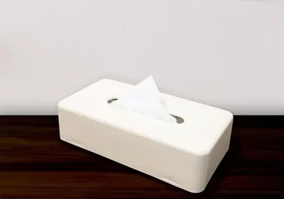 a white object sitting on top of a table at Hotel Trend Tobu Asakusa-Eki Kita in Tokyo