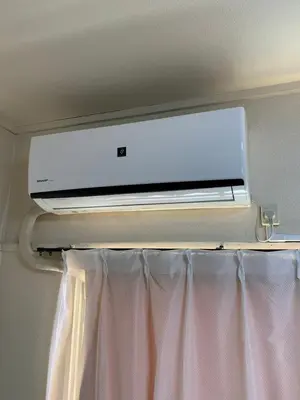 a air conditioner on top of a ceiling at COCO Nakameguro302 in Tokyo