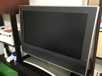 a flat screen tv sitting on top of a shelf at Tokyo Stay Rord Shinjuku in Tokyo
