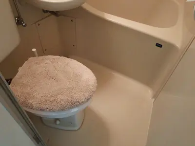 a bathroom with a toilet and a sink at Tokyo Stay Rord Shinjuku in Tokyo