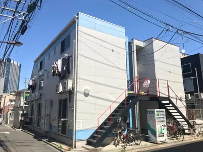 a building with a staircase on the side of it at Alo BnB 4 - Near KABUKICHO, SHINJUKU, SHINOKUBO, SHIBUYA - Self check-in in Tokyo