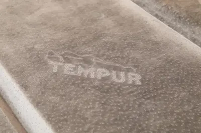 a sign that says tempuph on the side of a car at CHA-AN HOTEL UENO in Tokyo