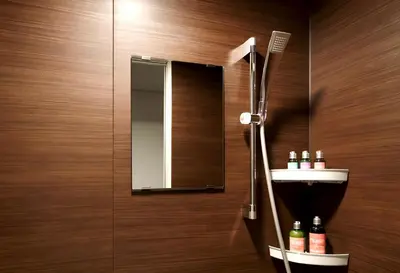 a bathroom with a sink and a mirror at Hotel DUO kinsicho in Tokyo