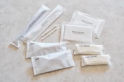 a group of white napkins sitting on a table at Villa Fontaine Tokyo Jimbocho in Tokyo