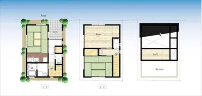 a floor plan of a building at YADOYA Sennokaze in Tokyo