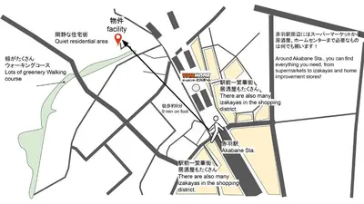 a map of the proposed site of the proposed interchange at House Kadoi201 in Tokyo