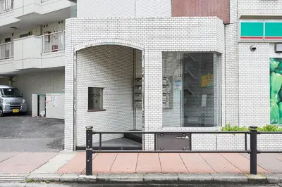 a building with an archway on the side of it at Sun white Gyoutoku 303 in Tokyo