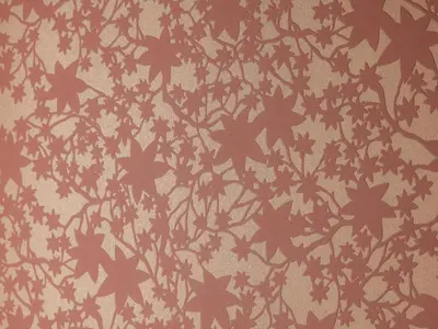 an image of a flower pattern on a wall at Tosei Hotel Cocone Asakusa Kuramae in Tokyo