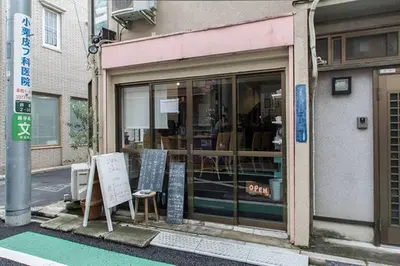 a store front with a sign in front of it at Dwell Urban 2B in Tokyo