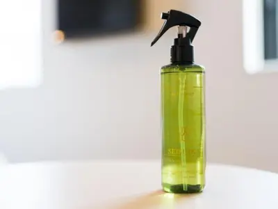 a green spray bottle with a nozzle on a table at Super Hotel Tokyo Kinshicho Ekimae / Vacation STAY 79359 in Tokyo