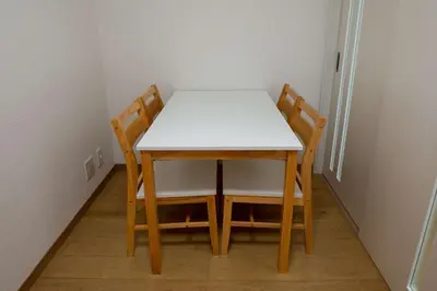 a table and chairs in a small room at Noah Ikebukuro / Vacation STAY 7325 in Tokyo
