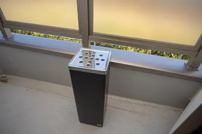 a window with a remote control in front of it at Sumida-ku - House - Vacation STAY 82129 in Tokyo