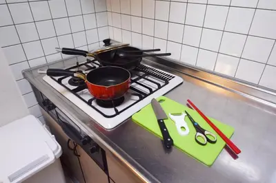 a pot sitting on top of a stove at Ikebukuro Kodate - Vacation STAY 8859 in Tokyo